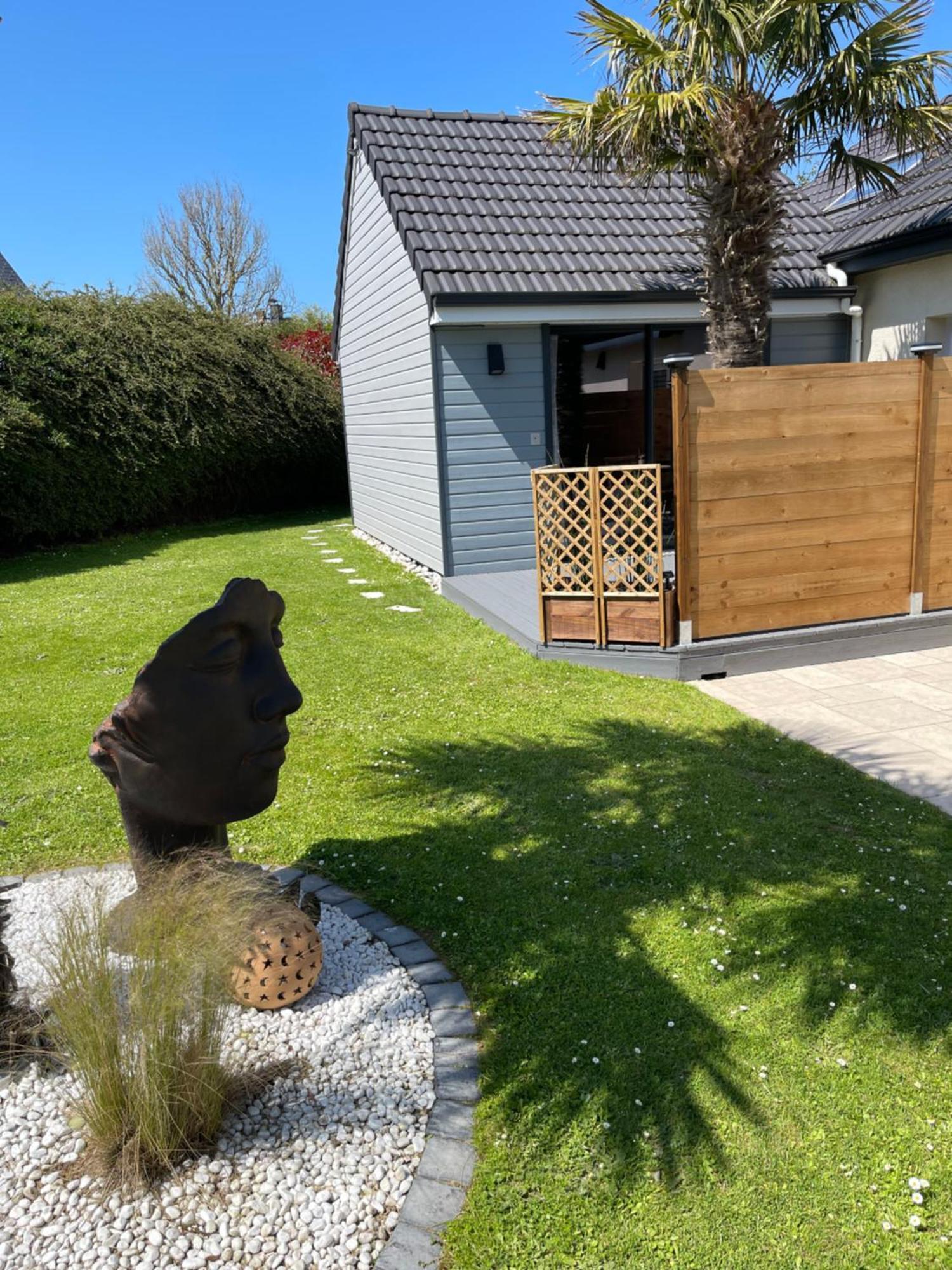 Senneville-sur-FécampLe Caux 'Sy住宿加早餐旅馆 外观 照片